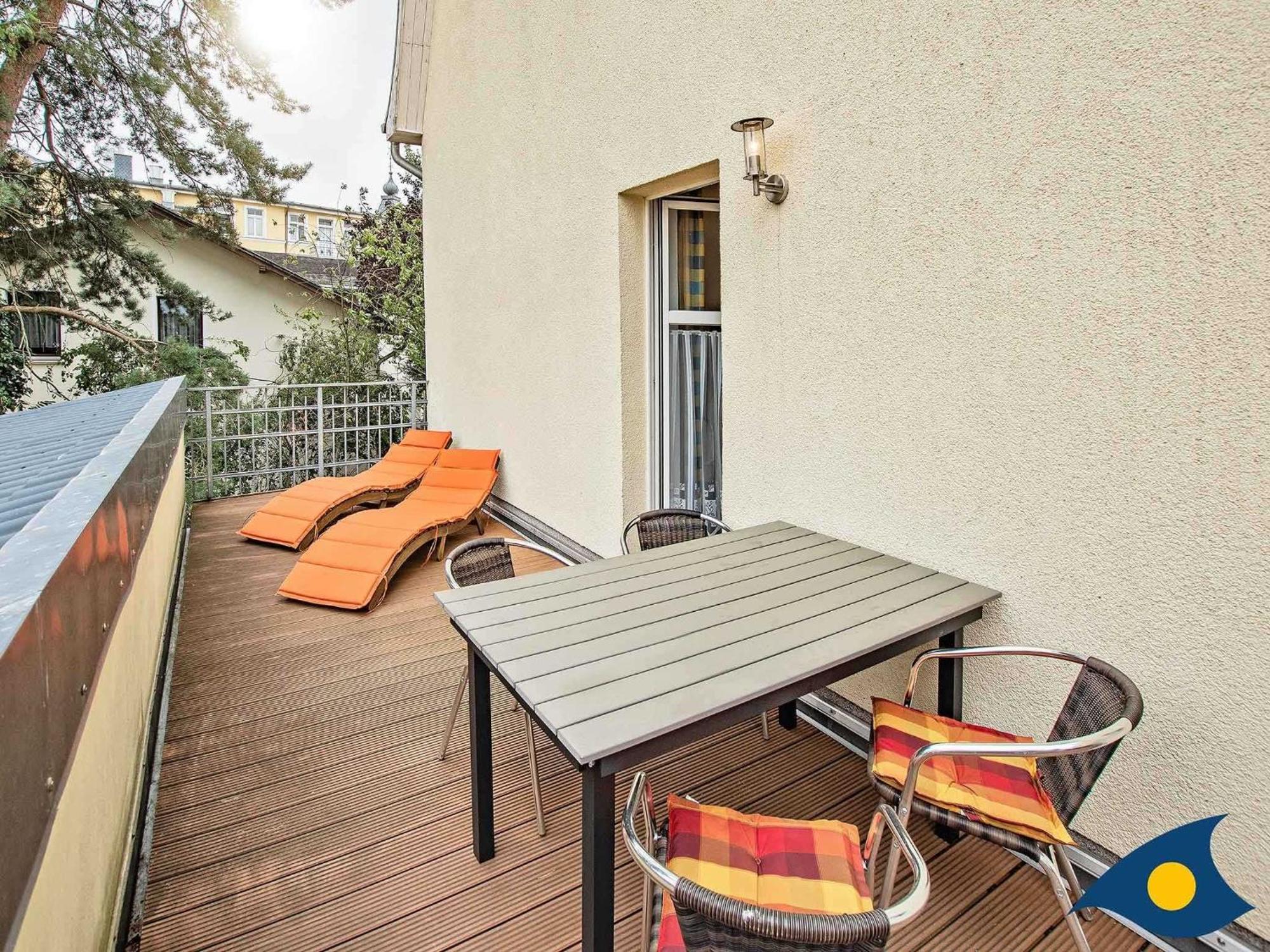 Two-Bedroom Apartment Balcony Terrace